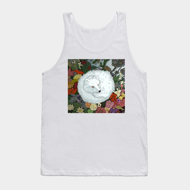 Arctic Fox Tank Top by beesants